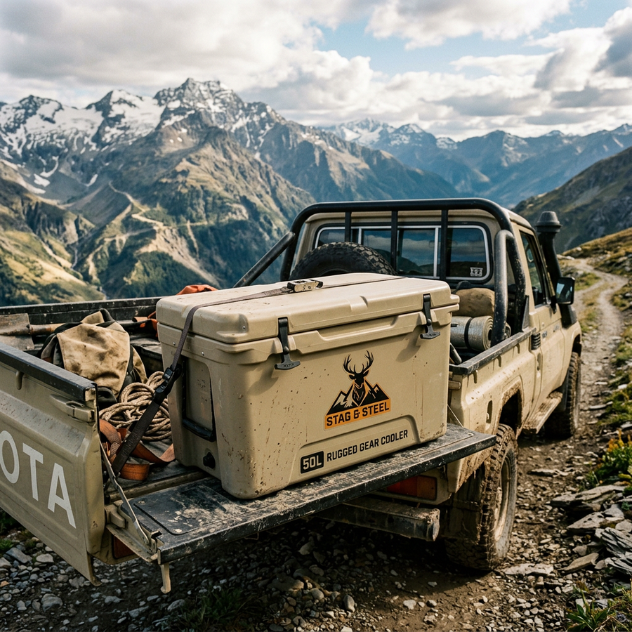 Glacier Crate 50L Rugged Gear Cooler
