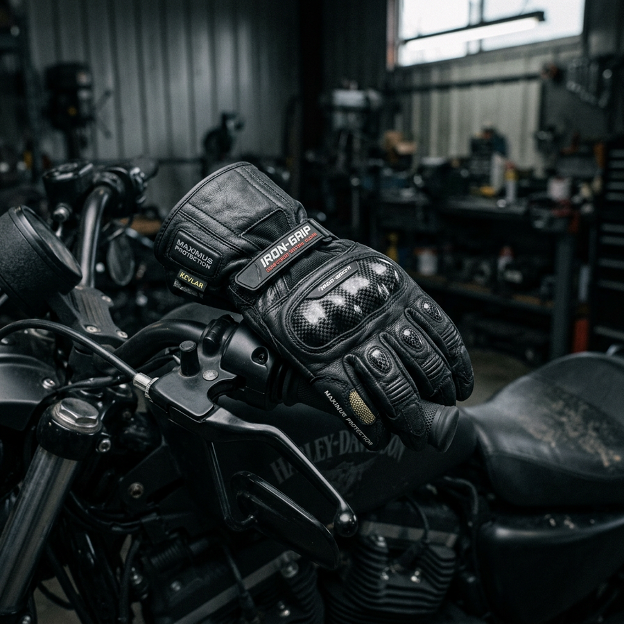 Iron-Grip Reinforced Tactical Gloves