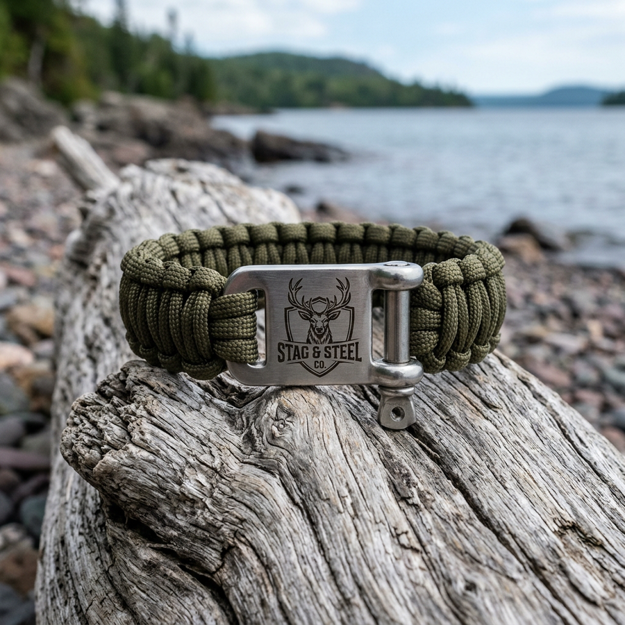 The Lifeline Paracord Survival Bracelet