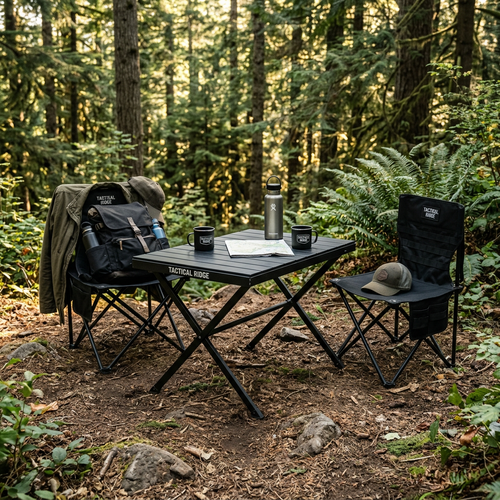 Tactical Ridge Camp Table & Chair Set