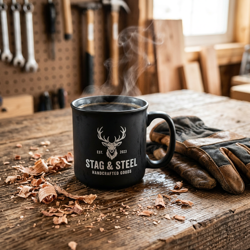 Stag & Steel Camp Mug