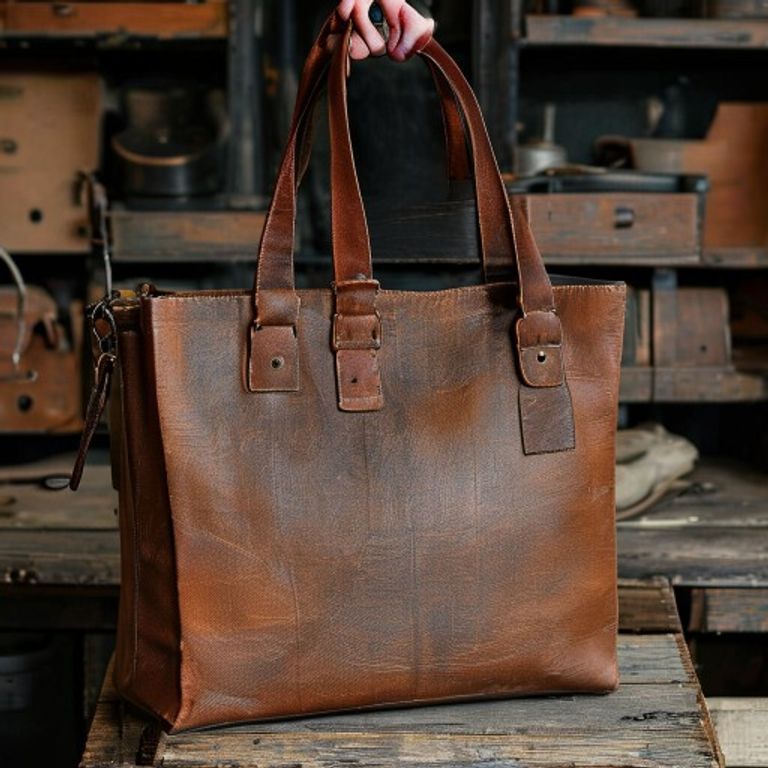 Stag & Steel Heavy-Duty Canvas Tote